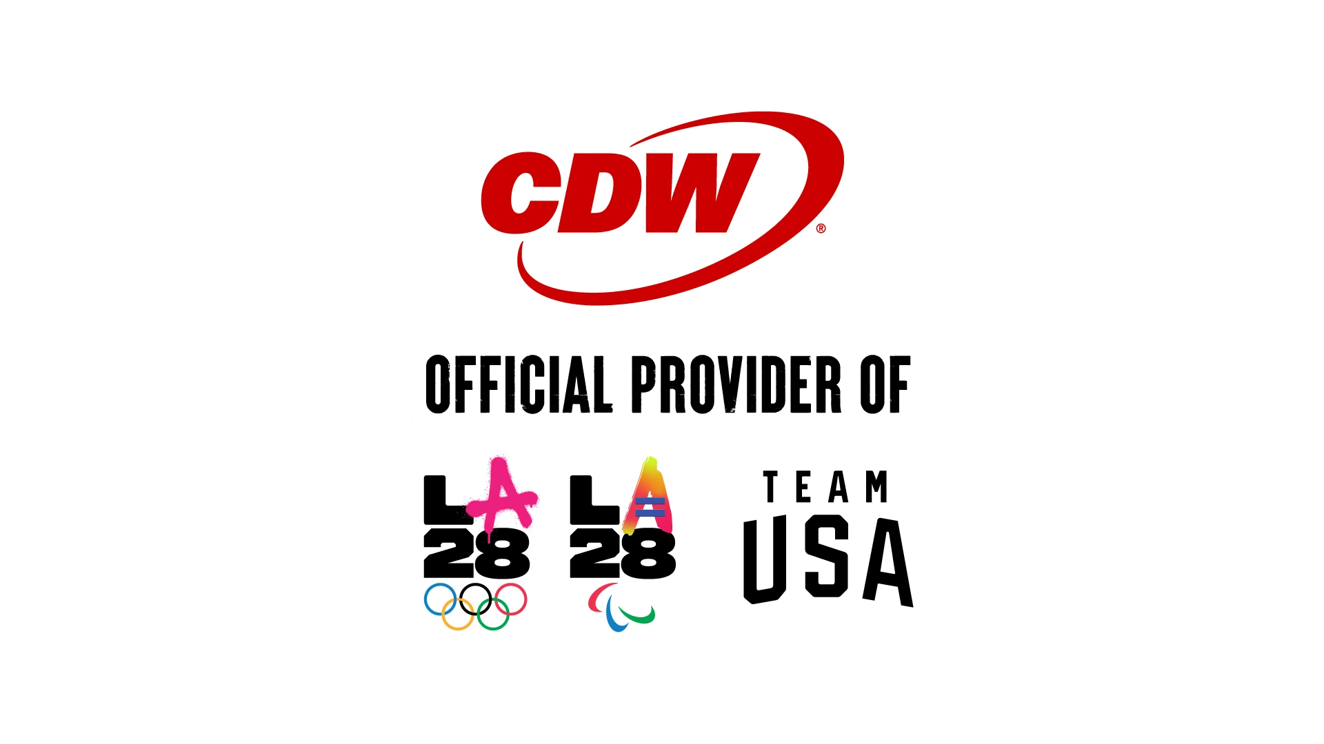 CDW Named Official IT Equipment Services and Solutions Provider for LA28 image